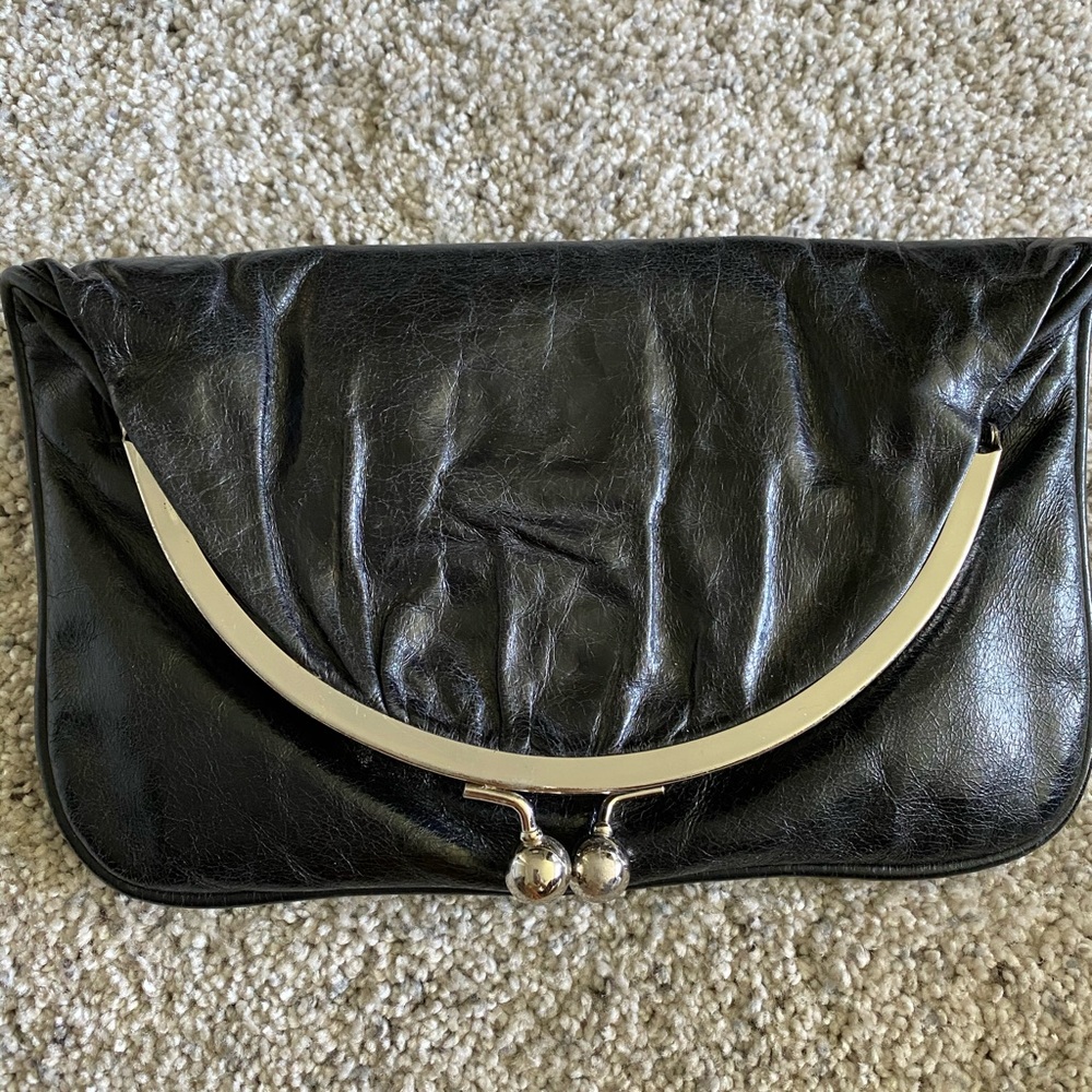 Hobo black clutch